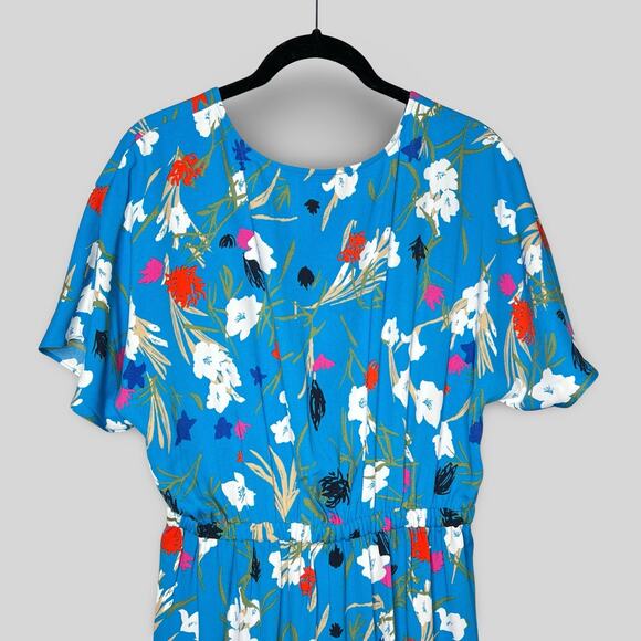 J.Crew Mercantile Floral Ruffle High Low Dress - Picture 5 of 6